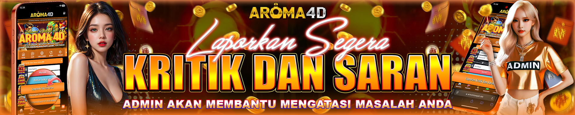 aroma4d laporan kritik dan saran